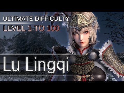 Dynasty Warriors 9 - Lu Lingqi - Level 1 to 100 - Ultimate Difficulty