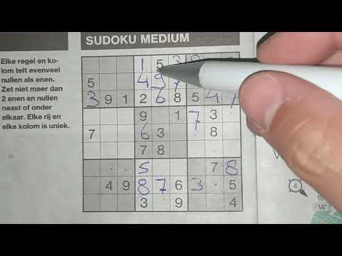 An admirable Medium Sudoku puzzle (with a PDF file) 07-03-2019 part 2 of 3