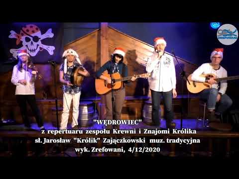 "Wędrowiec"- Krewni i Znajomi Królika, sł. J. Zajączkowski "Królik", muz. tradycyjna, wyk. Zrefowani