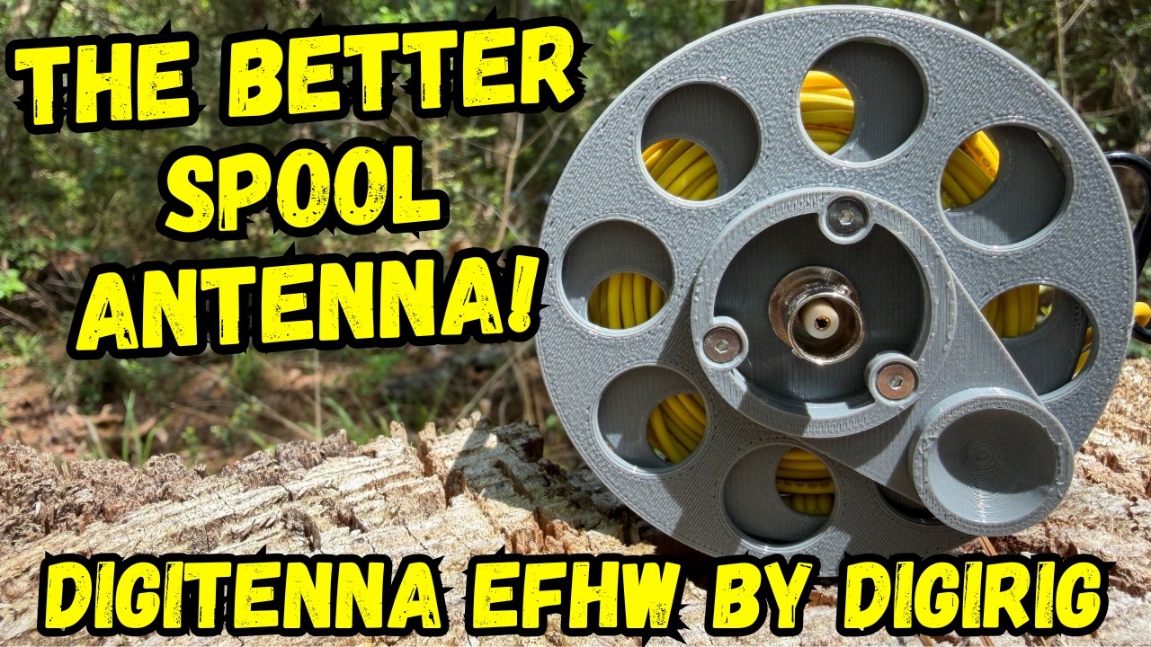 DigiTenna EFHW.  The Better Spool Antenna!