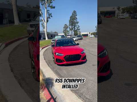 Audi RS5 Weistec Stage 2 Downpipes Sport Exhaust Sound #rs5 #audi #stage2