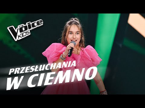 Helenka Zaciewska - „Prawy do lewego” - Przesłuchania w ciemno | The Voice Kids Poland 7