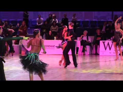 WDSF Youth Latin 1/8 samba Pavel Shchepletsov - Anastasia Golubeva