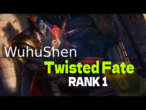 WuhuShen Twisted Fate vs Seraphine ✅ Best Twisted Fate Guide Cn