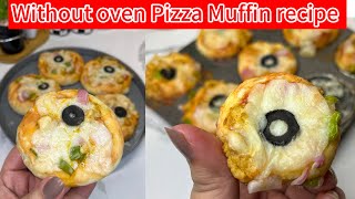 Pizza muffins | without oven recipe | Iftar special @FoodCreationsByMarryam