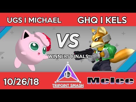 Tripoint Smash 33 - Winners Finals - GHQ | Kels (Fox) Vs. UGS | Michael (Jigglypuff)