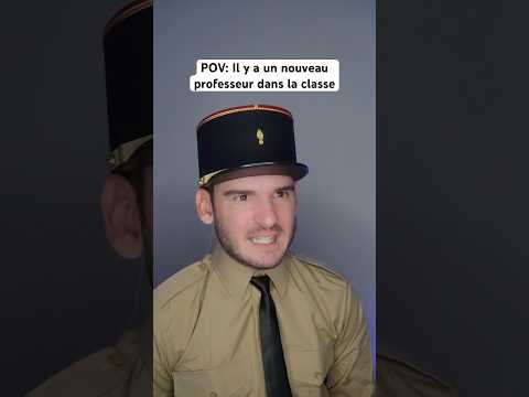 POV: There is a new teacher in the class