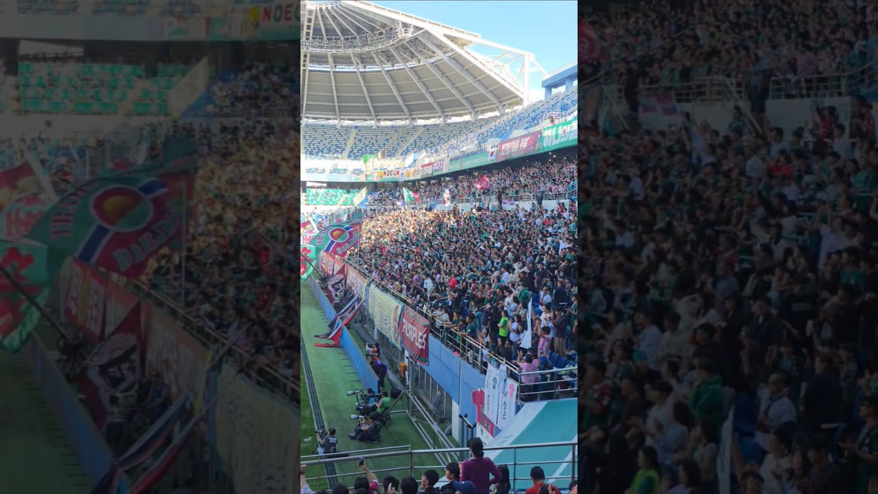 대전 vs 전북, 마사 동점골 1:1 #k리그 #축구 #대전하나시티즌