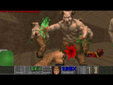 Doom 2 Feckyoo - MAP 1 UV-MAX [TAS] in 5:33