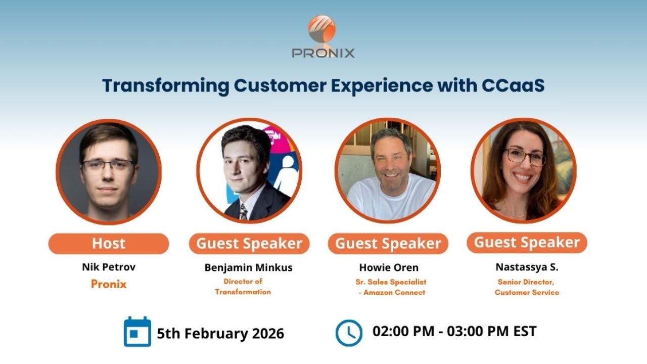 Transforming Customer Experience with CCaaS