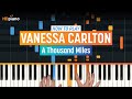 How to Play "A Thousand Miles" by Vanessa ...