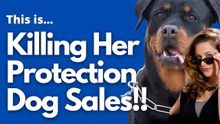 Number 1 Mistake Killing Your Protection Dog Sales