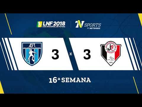 LNF2018 - Tubarão 3 x 3 Joinville - Gols - 16ª Rodada