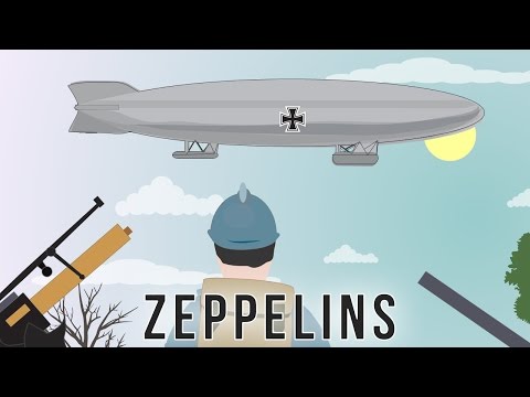 First World War tech: Zeppelins