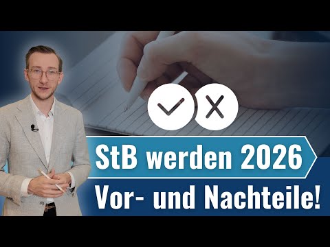 Steuerberater werden 2026 - Vor- und Nachteile!