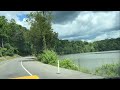Driving Through Kingsport Tennessee Warriors Path State Park Colonial Heights Area