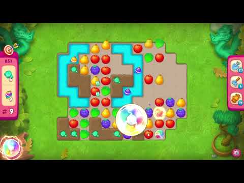 🎯 Gardenscapes 857 Challenge Level - 11 moves + 💥💥🧨💣