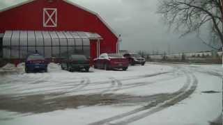 preview picture of video 'Lake Effect Snow South of Buffalo on November 24, 2012'