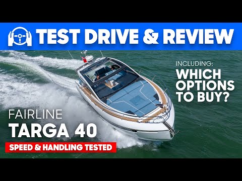Best 40ft Sports Cruiser? NEW Fairline Targa 40 - Yacht Tour, Review & Option Prices Revealed
