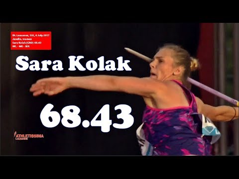 Sara Kolak (CRO) 68.43 - WL - DL Lausanne - July 6, 2017