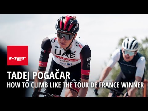 Tadej Pogačar - How to climb like the Tour De France Winner