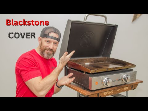 22\" Blackstone grill hood (cover) install review
