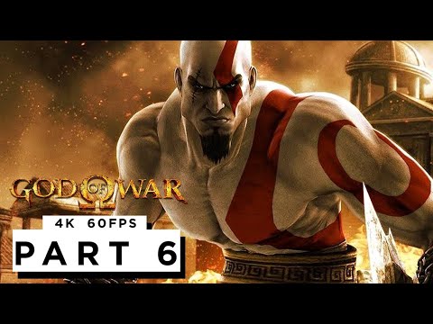 GOD OF WAR 1 REMASTERED PS5 Walkthrough Gameplay Part 6 - (4K 60FPS) FULL GAME