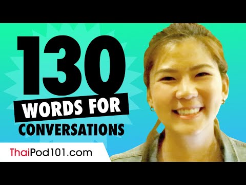 130 Thai Words For Daily Life Conversations