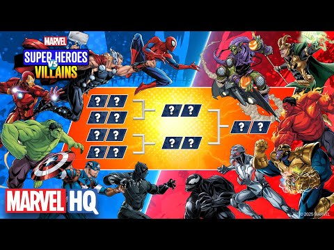 Super Heroes vs. Villains Bracket 💥🏆 | Compilation | @MarvelHQ