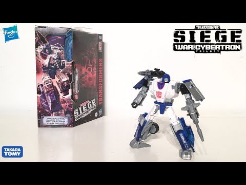 Transformers SIEGE Deluxe Class Mirage Review