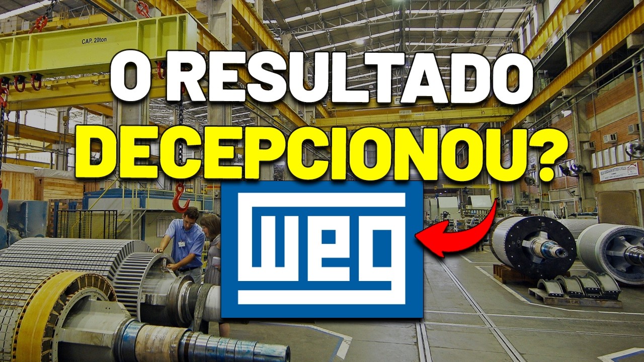 NÃO FAZ SENTIDO COMPRAR a WEG? NOVO RESULTADO DO 3T26 da WEG - WEGE3