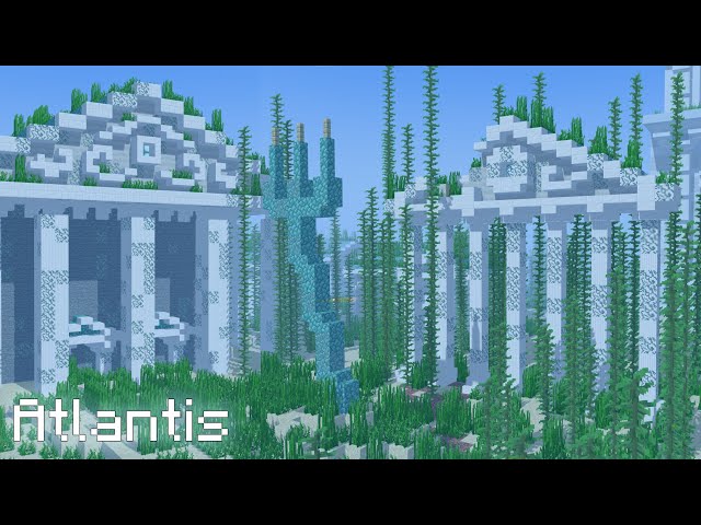Atlantis 🧜‍♂️🌊🏛️ Minecraft Map
