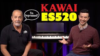 Video thumbnail for The Best Mid Range 88-Key Digital Piano? Kawai ES520 by Alamo Music Center - Pianos and Keyboards