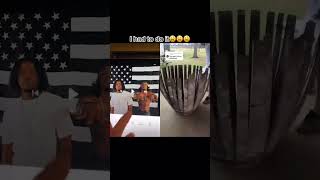 Why does this barrel falling apart in reverse sound like &quot;Ms. Jackson&quot;? | SPIN