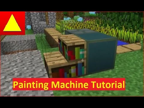 Painting Machine von EnderIO Block Light ein Minecraft Tutorial