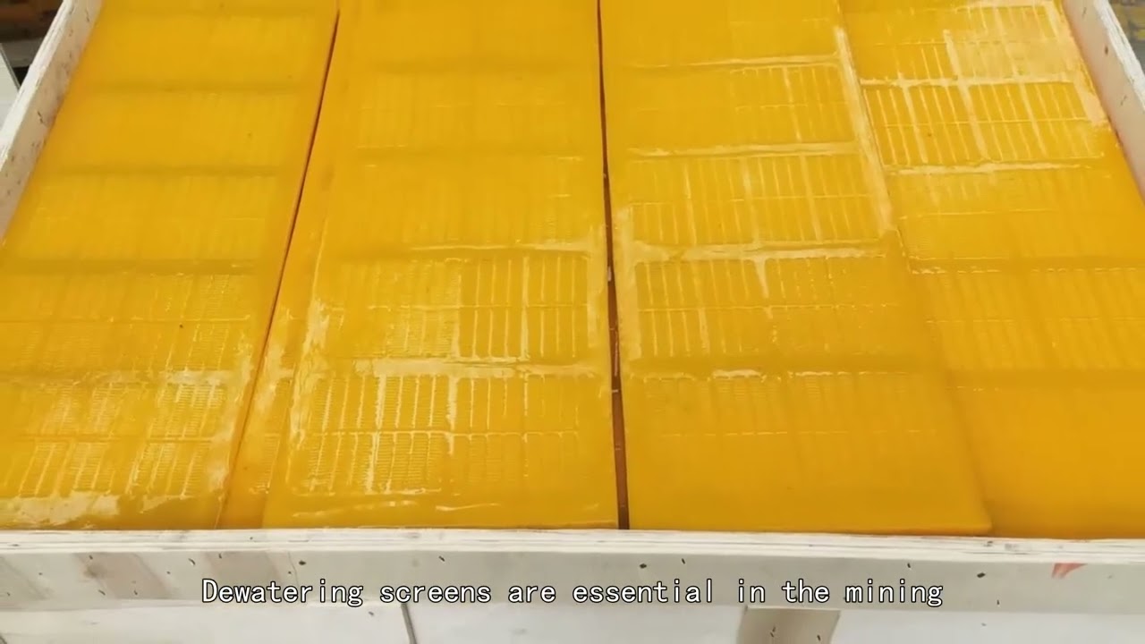 High efficiency Flip-flow polyurethane screen mesh