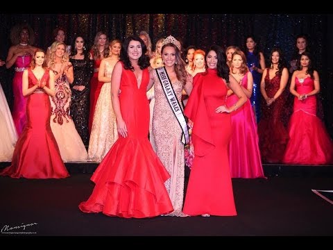 Miss Galaxy UK crowning of Miss Galaxy Wales 2018 -3rd Krystal Mills (Miss Glamorgan)
