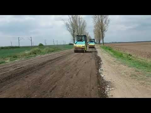 DN21A sector experimental  lucrari de reciclare