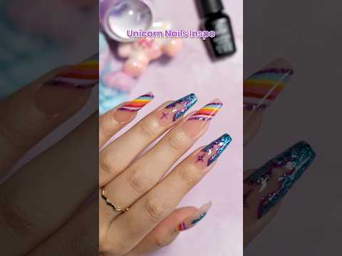 Nail Unicorn Design