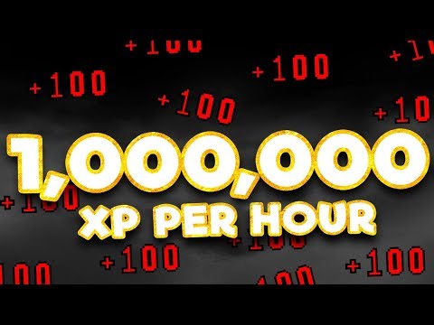 1,000,000 XP PER HOUR