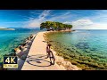 Rab Island Croatia 4K Rab To Barbat Biking Tour 2024