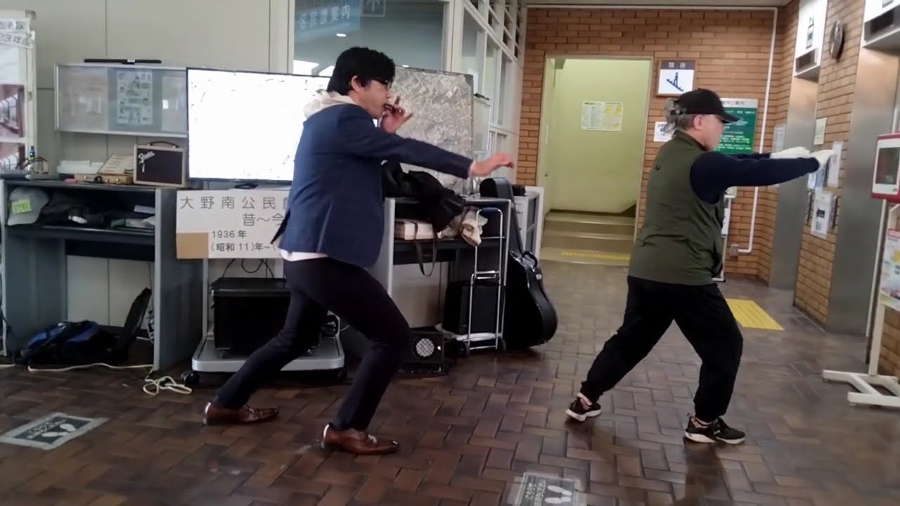 大野南公民館まつり2025／ﾌﾞﾙｰｽﾊｰﾌﾟｻｰｸﾙ＆太極拳自主練サークル【コラボ】／　（びっくり飛び入り）特別参加【平松悟pro】　2025.3.2