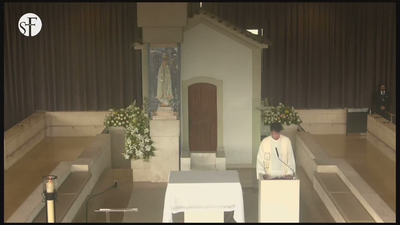 Domingo, 3 de Novembro de 2024  10h00 Rosário, na Capelinha das Aparições