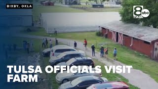 Tulsa city officials tour Robinson Ranch