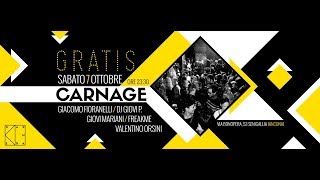 Carnage Collective opening party x Gratisclub Senigallia 07.10.2017  The AFTERMOVIE!