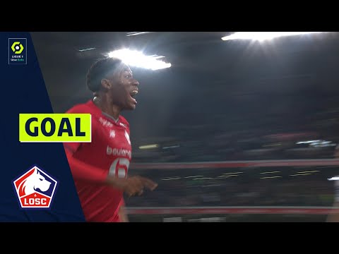 Goal Jonathan Christian DAVID (90' +5 - LOSC) LOSC LILLE - OLYMPIQUE DE MARSEILLE (2-0) 21/22