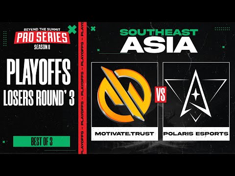 MG.Trust vs Polaris Game 1 - BTS Pro Series 8 SEA: Playoffs w/ MLP & johnxfire