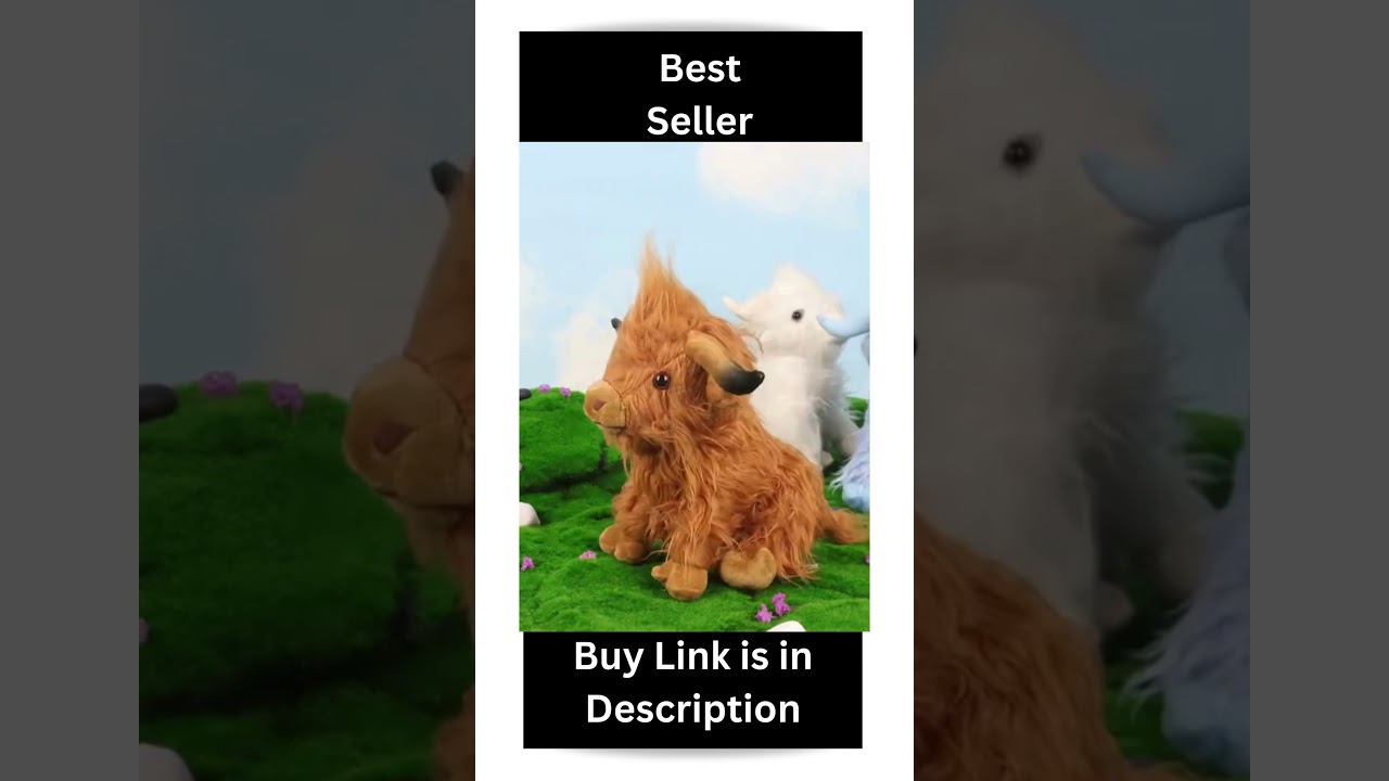 Viral |Unique Baby Stuffed Animal Soft Toys Scottish Cow New-USA #online #diy #great #Essentials