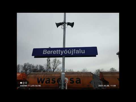 Berettyóújfalu - Vasútállomás 4K 60 FPS