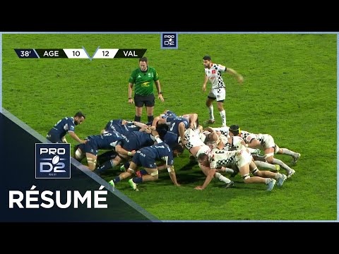 PRO D2 Saison 2024-2025 J22 - Résumé SU Agen - Valence Romans